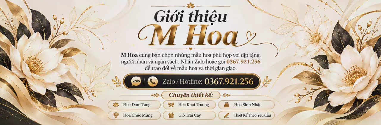 Ảnh bìa Shop hoa tươi Xã Quế Phong Nghệ An - Gửi sự quan tâm qua từng món hoa